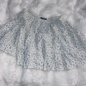 Floral brandy melville skirt